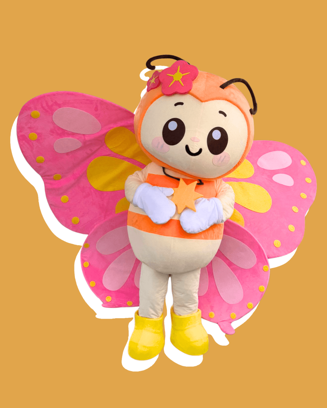 Beckie Butterfly mascot