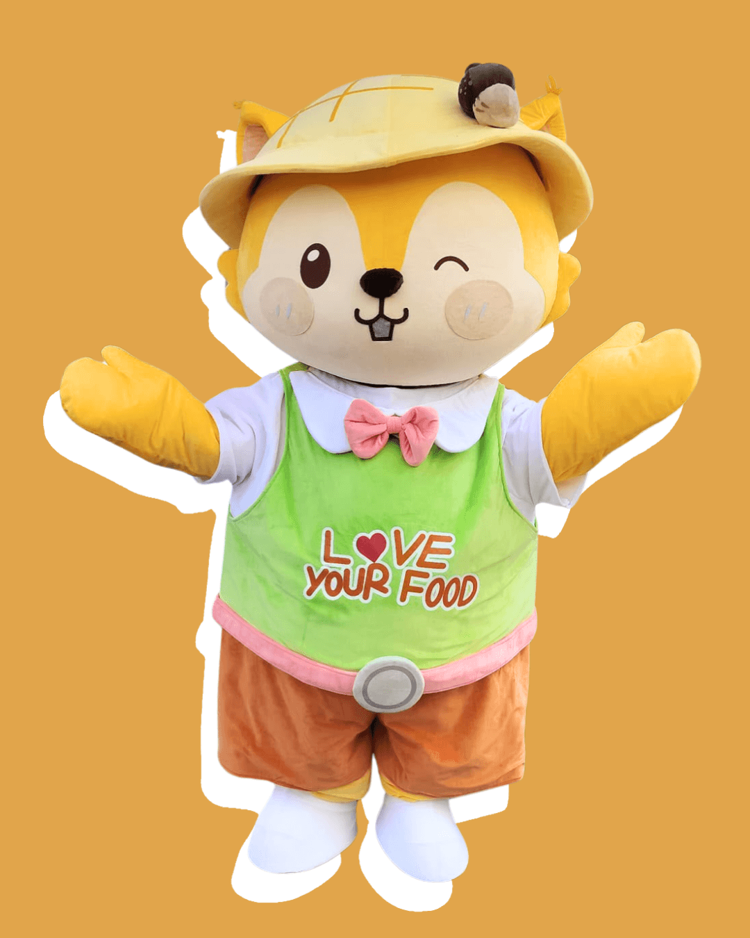 Skiggy Squirrel mascot